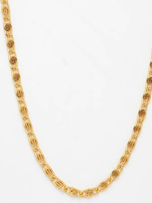  men's gold-plated minimal chain 3
