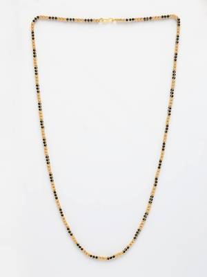  women's gold-plated artificial beads chain 3