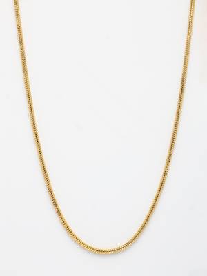  women's gold-plated minimal chain 3
