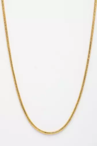  women's gold-plated minimal chain