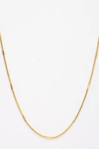  women's gold-plated minimal chain