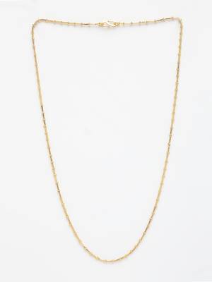  women's gold-plated minimal chain 3