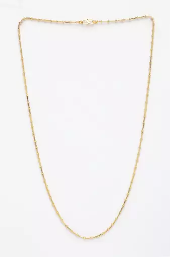  women's gold-plated minimal chain