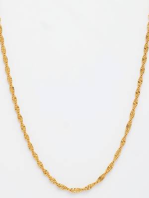  women's gold-plated minimal chain 2