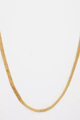  women's gold-plated minimal chain