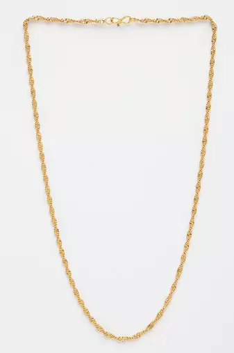  women's gold-plated minimal chain