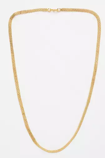  women's gold-plated minimal chain