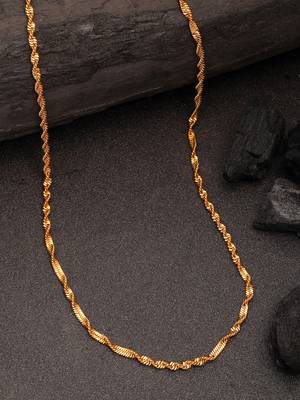 women's set of 3 gold-plated minimal chain 2