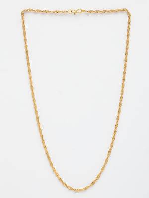  women's set of 3 gold-plated minimal chain 3