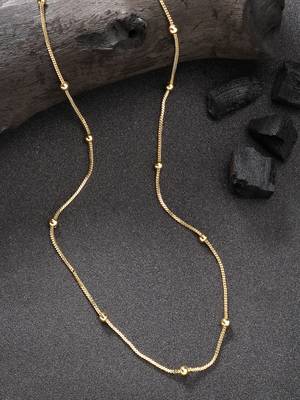 women's set of 3 gold-plated minimal chain 4