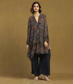 Green aboriginal kurti