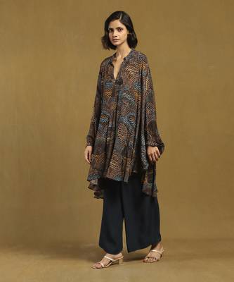 Green aboriginal kurti 2