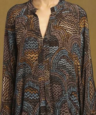 Green aboriginal kurti 4