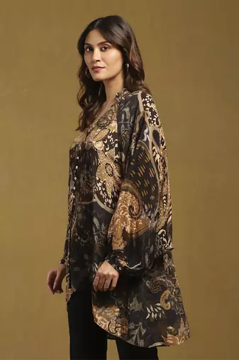 Black dewey kurti