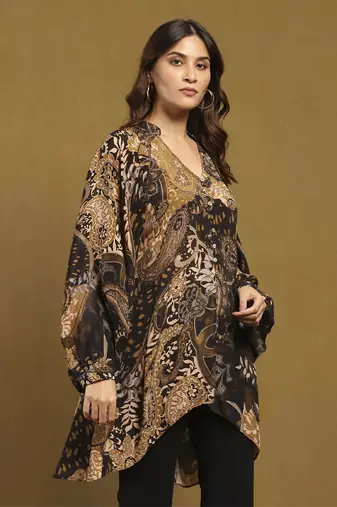 Black dewey kurti