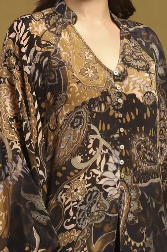 Black dewey kurti