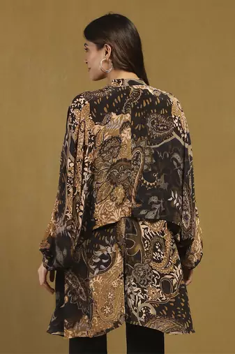 Black dewey kurti