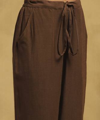 Brown kyesha kurta with pant 5