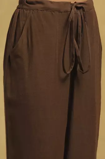 Brown kyesha kurta with pant