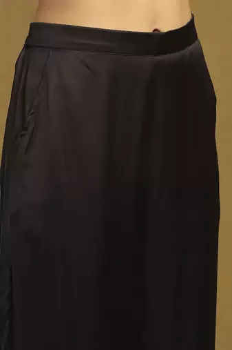 Black genevieve kurta with pant