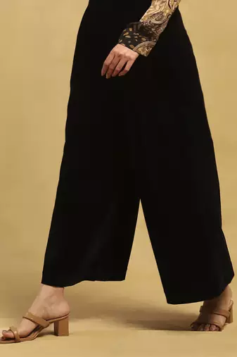 Black coal pants