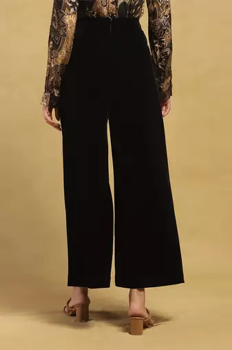 Black coal pants
