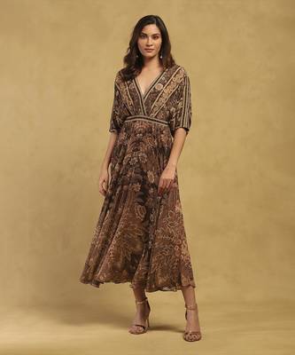 Black arohi maxi dress 1
