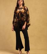 Black genevieve short top