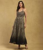 Grey jalaj long dress