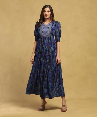 Blue niagra maxi dress 1