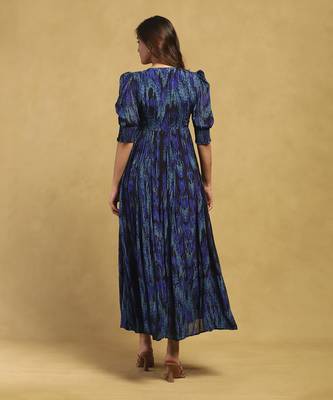 Blue niagra maxi dress 5