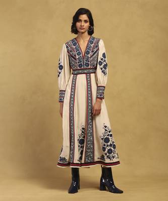 White azra long dress 1