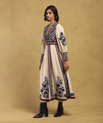 White azra long dress 2