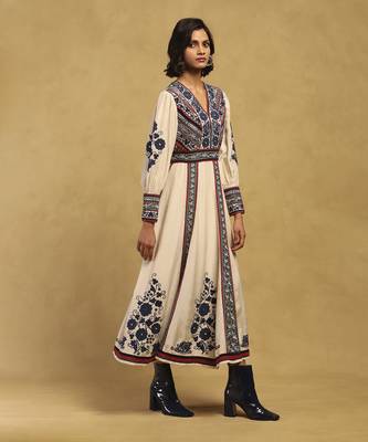 White azra long dress 3