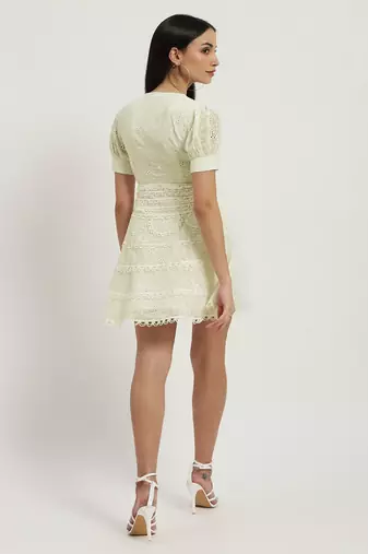 Off white aaron skater dress