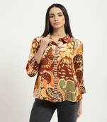 Brown agata shirt