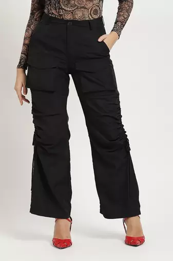 Black megan cargo pant
