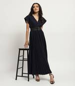 Midnight blue blainn maxi dress