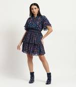 Blue blair skater dress