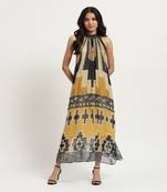Yellow celophee maxi dress