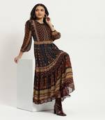 Blue danielle maxi dress