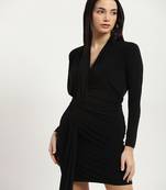 Black deana bodycon dress