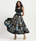 Black flawie long dress