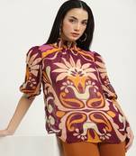 Red flawie top with camisole