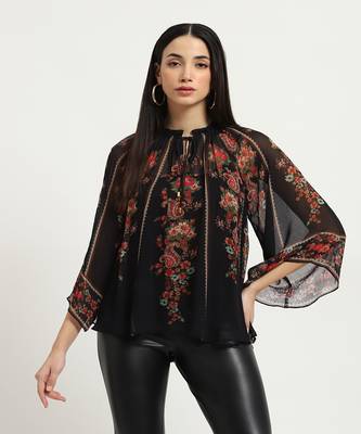 Black marquet top with camisole 3