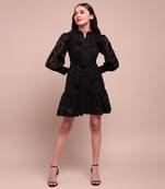 Black molly shift dress