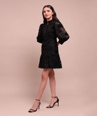 Black molly shift dress 2