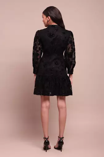Black molly shift dress