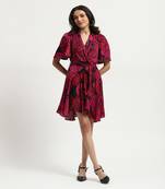 Pink monzel short dress