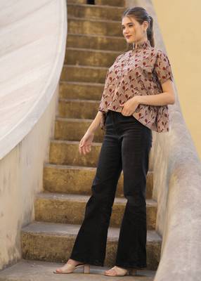 The jaipur art hand block printed anika blouse 4